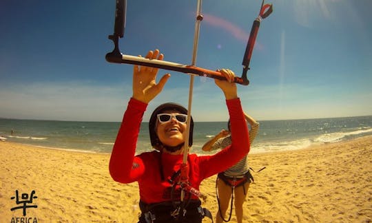 Clase de kitesurf en la cima. Phan Thiet