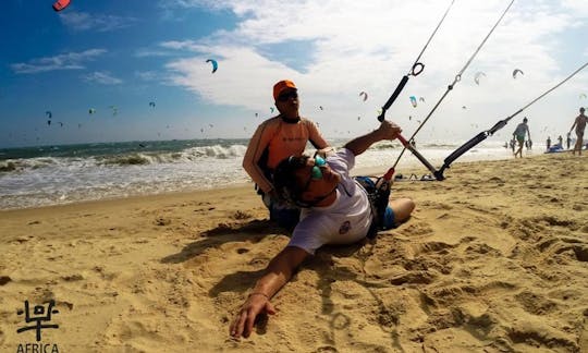 Clase de kitesurf en la cima. Phan Thiet