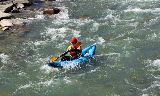 Single Kayak Rental and Tours in Sand in Taufers