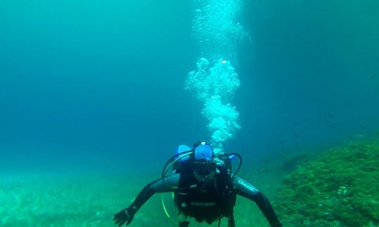 Scuba Diving In Kassandra, Chalkidiki, Greece