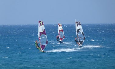 Windsurfing in Lasithi