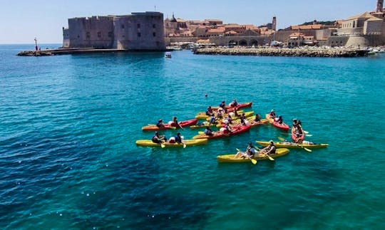 Affordable 2 Person Kayak Hire in Dubrovnik, Croatia