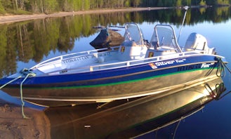 'Silver Fox' Powerboat Rental in Kajaani
