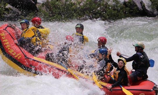 Rafting à Ōtoyo-cho