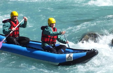 Hit the river safely on this Hot Dog Airboat in Briancon, France