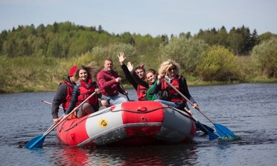 Rafting à Ostrov (40 km de Pskov)