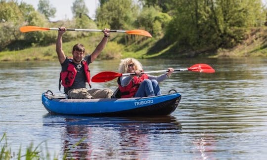 Location de kayak à Ostrov (40 km de Pskov)