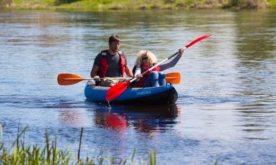 Kayak Rental in Ostrov (40 km of Pskov)