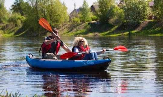 Kayak Rental in Ostrov (40 km of Pskov)