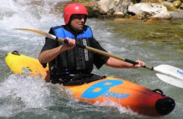 Single Kayaking Monoraft in Ioannina