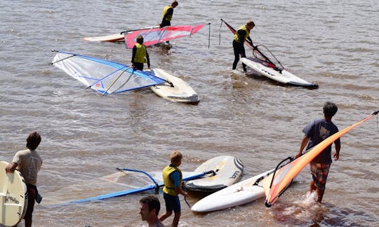 Planche à voile à Óbidos