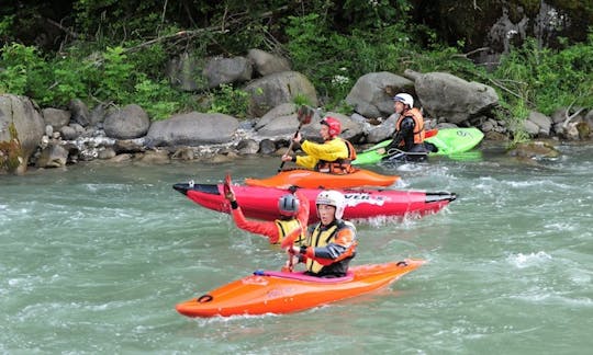 Viajes individuales en kayak en Cavalese