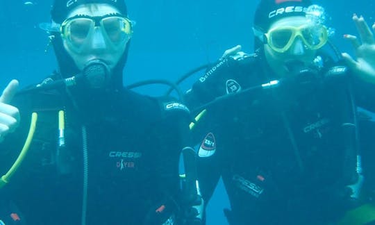 Scuba Lessons in Benidorm