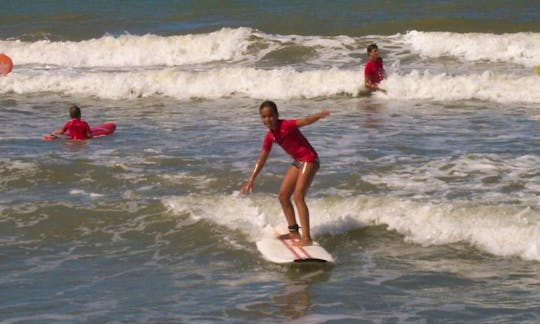 Private Surf Lessons with Professional Coaches in Fiumicino, Italy