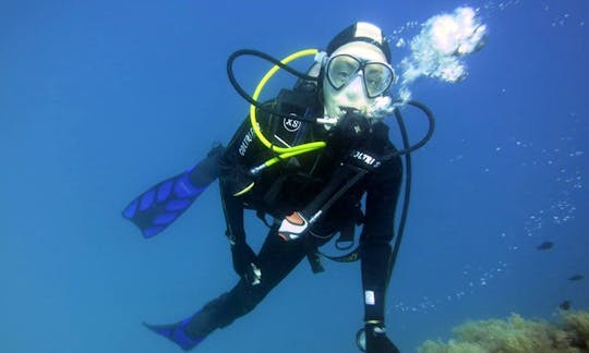 Lección de buceo en Montecassiano