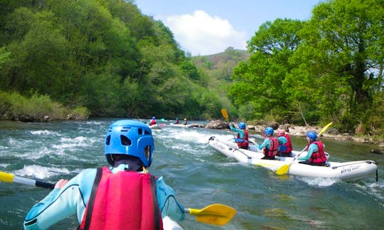 Exciting White Water Canoe Trips and Inflatable Canoe Rental in Bidarray, France