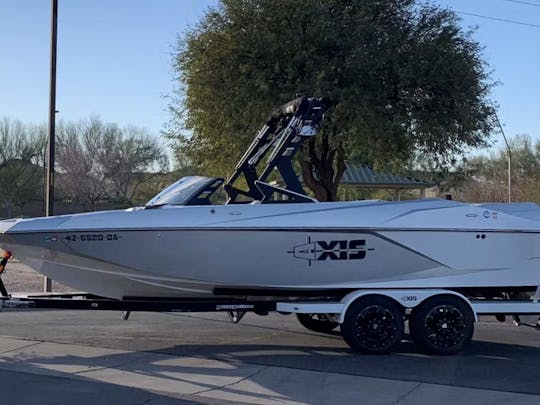 Axis 24ft Surf, Wakeboard, Tube with Captain @ Saguaro Lake