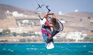 Learn to Kiteboard with Our Instructors in Paros, Greece