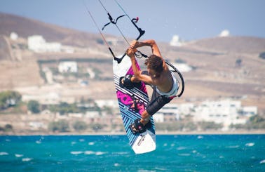 Learn to Kiteboard with Our Instructors in Paros, Greece