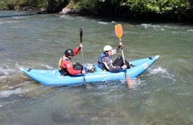 Inflatable Double Kayak Trips in Ahrntal