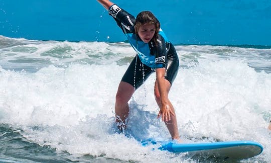 Learn to surf with the best surfers in Las Palmas de Gran Canaria, Spain
