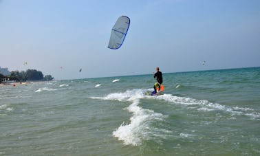 Aulas de kitesurf na Polônia