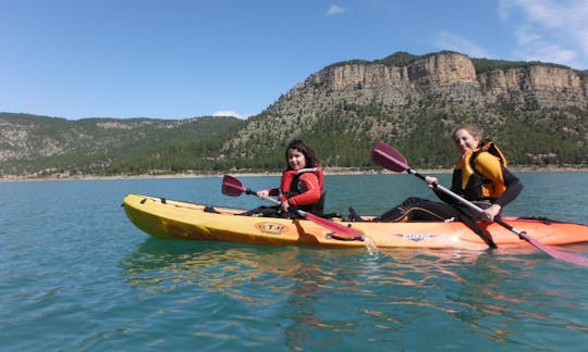 Tours y alquiler de kayaks dobles en Montanejos, España