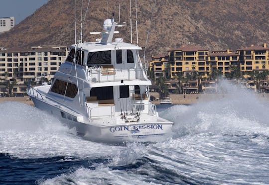 Recent Retrofit 70' Hatteras Sportfisher Goin Fission with Experienced Crew