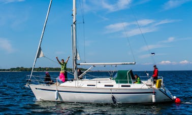 6 pasajeros Bavaria 35 «Christine»