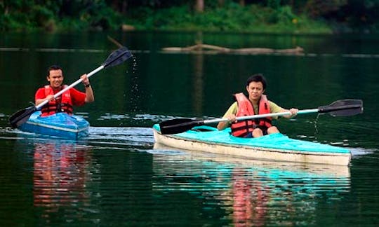 Explore Kuala Berang, Malaysia on a Single Kayak