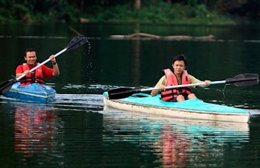 Explore Kuala Berang, Malaysia on a Single Kayak
