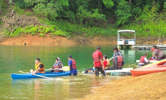 Adventurous Kayak Trip in Kuala Berang, Malaysia