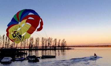 Parasailing in Riga