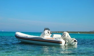 Self Drive 18 ft RIB for Rent in Stintino, Italy
