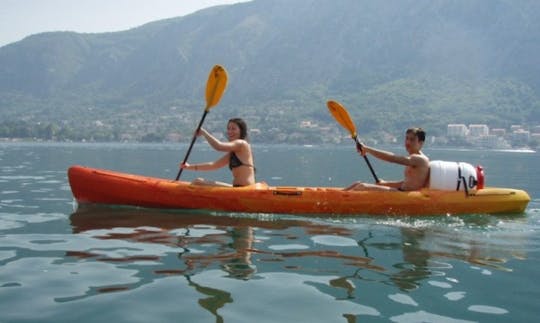 12' Double Kayak Rental & Tours in Kotor, Montenegro