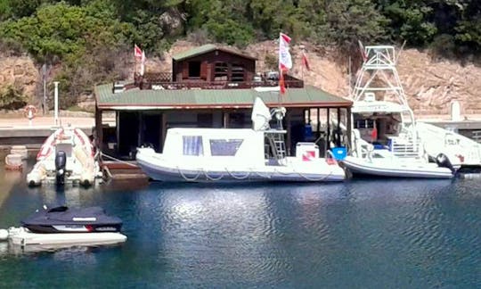 'Mistral' Boat Diving Trips and Courses in Arzachena
