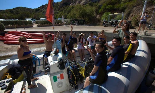 'Libeccio' Dive Boat Trips and Courses in Arzachena