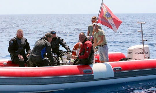 'Cassini' Boat Diving Trips and Courses in Arzachena
