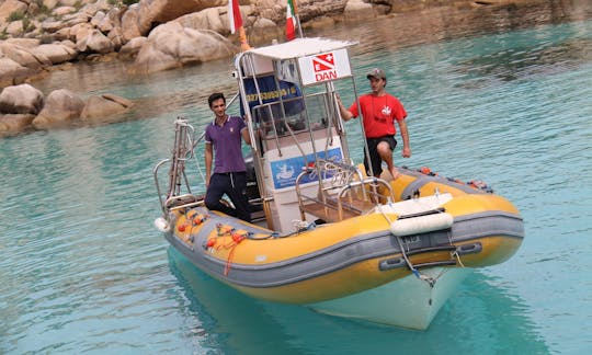 'Blues II' Boat Diving Trips and Courses in Arzachena