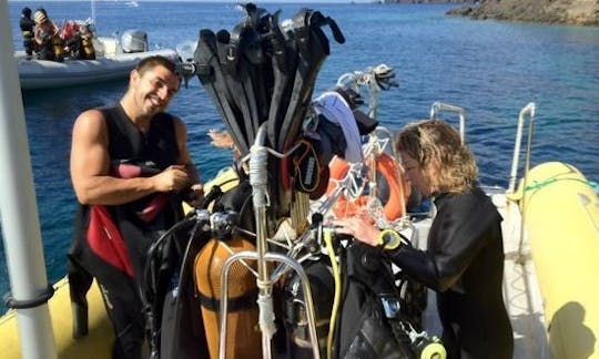 Excursions et cours de plongée à Ustica, Palerme