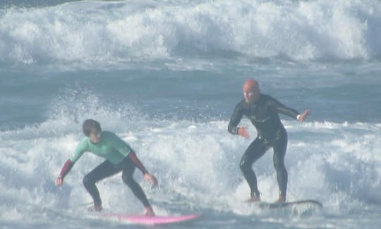 Surfing Lessons in El Cotillo, Spain