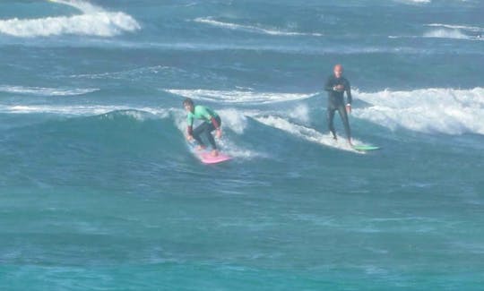 Surfing Lessons in El Cotillo, Spain