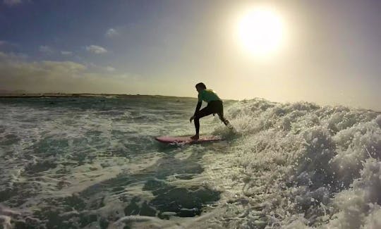 Surfing Lessons in El Cotillo, Spain