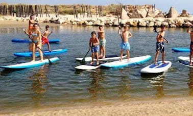 Aula de SUP e excursão em El Cotillo, Espanha