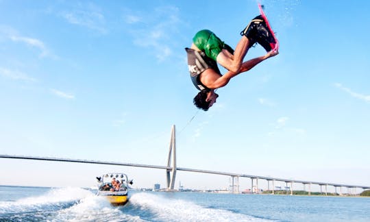 Wakeboarding in Kerkira