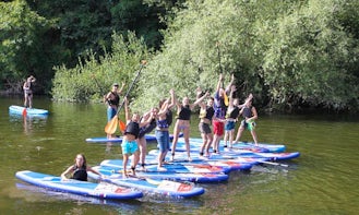 Reserve a High Quality Paddleboard for River Trips in Sainte-Eulalie-d'Olt, France