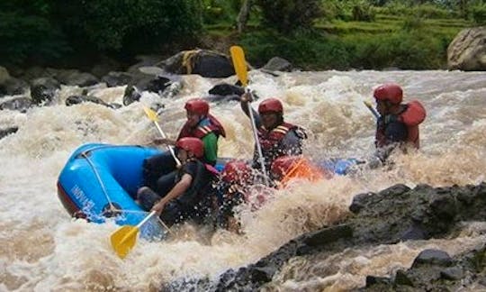 River Rafting in Caringin, Indonesia