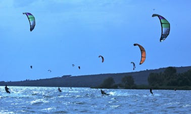 Clases de kitesurf en Castiglione del Lago