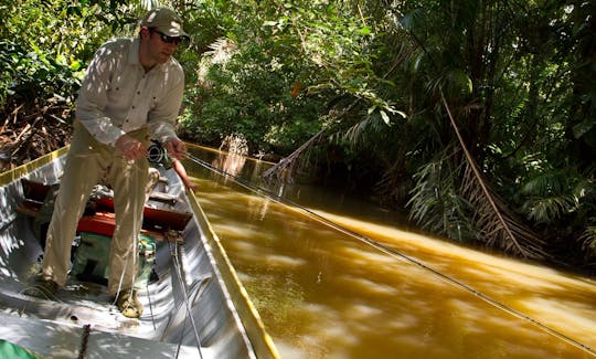 Bass Boat Fishing Charters in Escazu, Costa Rica