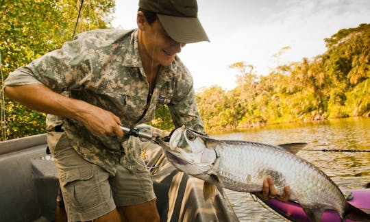 Bass Boat Fishing Charters in Escazu, Costa Rica